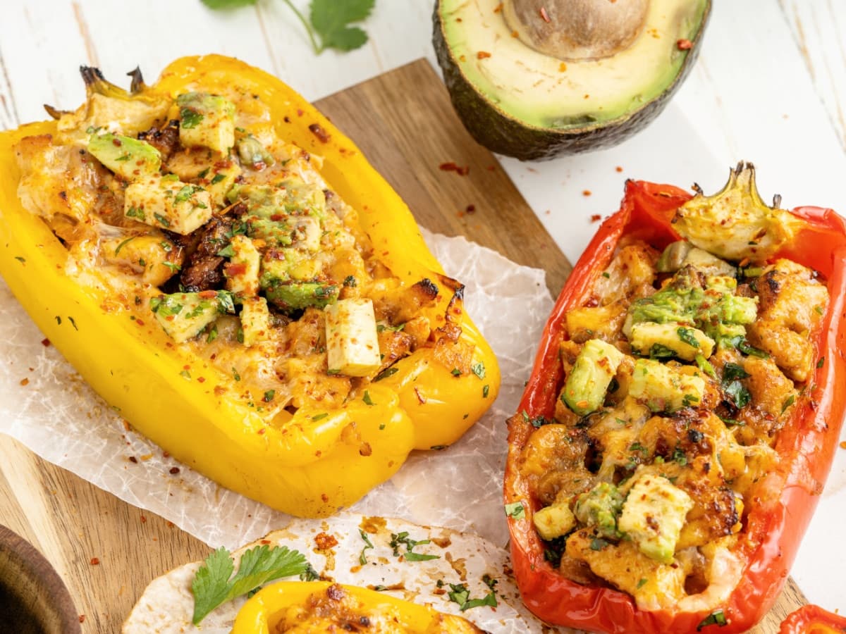 Fajita Chicken Stuffed Peppers: A Colorful and Flavorful Healthy Dinner