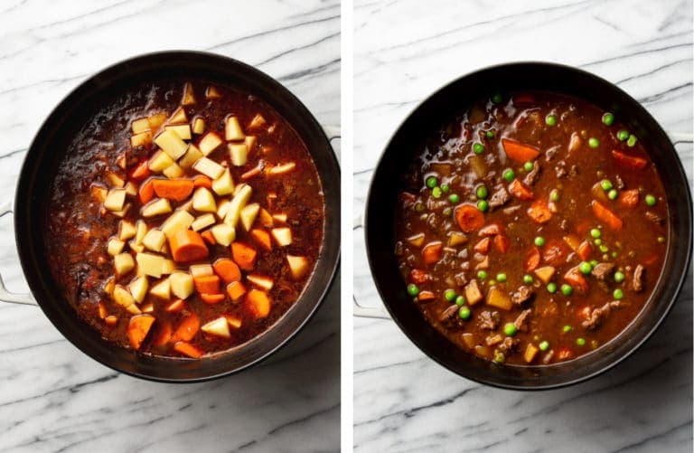 Beef Stew with Tender Chuck, Carrots, and Red Wine Sauce